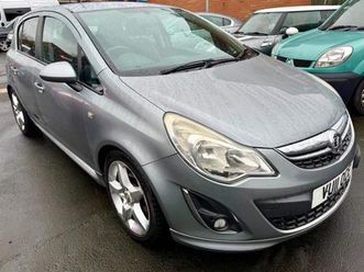2011 vauxhall corsa 1.7 cdti [130] ecoflex sri 5dr [ac] *£35 road tax & 50+ mpg* hatchback diesel...