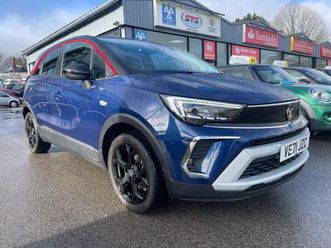 vauxhall crossland 1.2 turbo sri edition euro 6 (start/stop) 5dr petrol manual