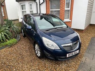 vauxhall automatic meriva b 1.7 cdti diesel 5 door