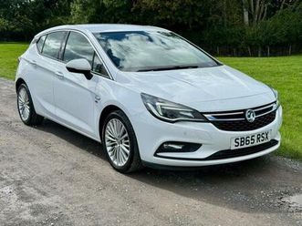 2015 vauxhall astra 1.6 cdti 16v elite 5dr hatchback diesel manual