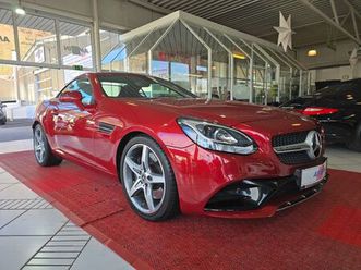 mercedes-benz slc 300 roadster amg+led+navi+airscarf+18