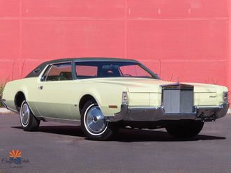 1972 lincoln mark series comfort luxury