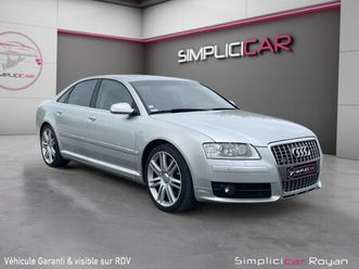 audi s8 5.2 v10 fsi 450 ch quattro tiptronic / carnet 100% audi / pas de malus / garantie