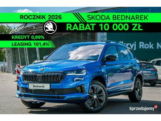 škoda karoq sportline 1.5 tsi 150 km dsg - dostępny od ręki lódź - sprzedajemy.pl