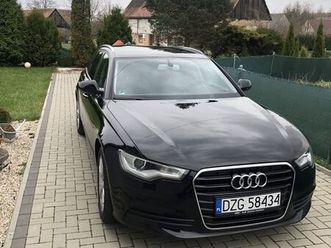 sprzedam audi a6 c7 2.0 tdi 177 km bogatynia centrum • olx.pl