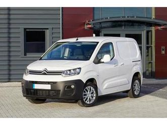 2020 citroen berlingo 1.2 puretech 1000kg enterprise 110ps [start stop] panel van petrol manual
