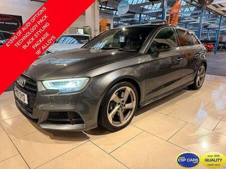 2.0 tfsi black edition sportback s tronic quattro euro 6 (start/stop) 5dr