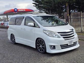 2009 toyota alphard v6 3.5s petrol, prime selector gold automatic, 7 seaters, mpv petrol automatic