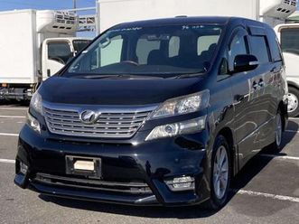 2010 toyota vellfire 2.4z 2.4 petrol automatic 7 seater twin sunroof low miles