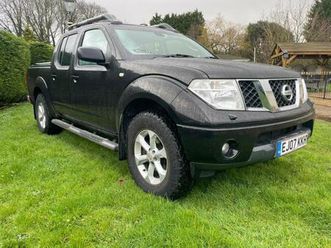 2007 nissan navara double cab pick up aventura 2.5dci 4wd pick up diesel manual