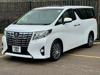 2015 toyota alphard 3.5 v6 executive lounge 7 seat mpv petrol automatic