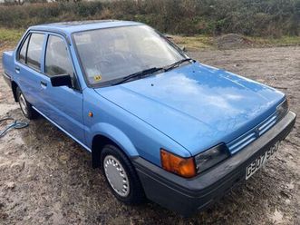 classic nissan, sunny, saloon, 1990, manual, 1392 (cc), 4 doors