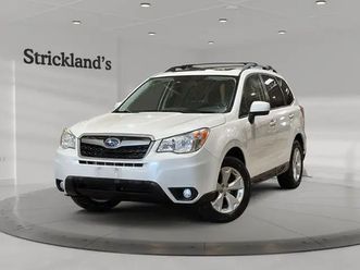 2016 subaru forester 2.5i limited at