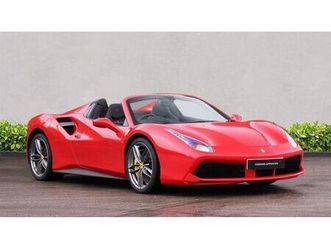 ferrari 488 convertible spider 2dr auto