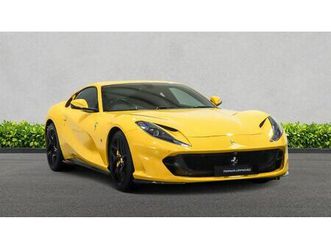 ferrari 812 superfast coupe 2dr auto