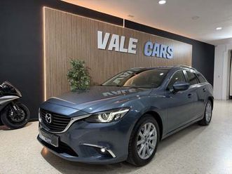 mazda6 wagon 2.2 skyactiv-d zenith black aut. 110kw