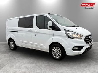 2.0 ecoblue 130ps low roof d/cab limited van