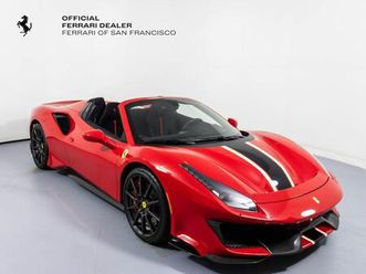 certified 2020 ferrari 488 pista spider base