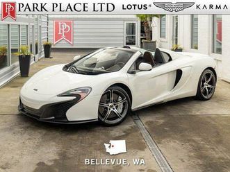 used 2015 mclaren 650s spider