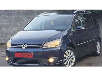 volkswagen touran touran 1.6 cr tdi highline / 7 places / toit pano