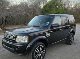 2011 land rover lr4 lux 7 passenger loaded clean