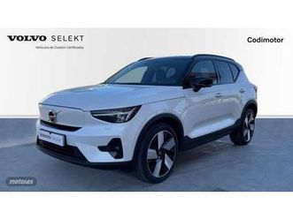 xc40 recharge ultimate, eléctrico puro, eléctrico