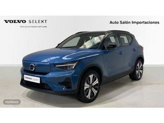 xc40 recharge plus, eléctrico puro, eléctrico