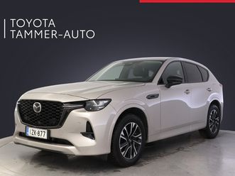 mazda cx-60 2.5 phev 8at awd homura comfort, convenience & sound, driver assistance - suomi-auto, 1-om, bose, 360 kamera, hud, ilmastoidut etuistuimet, blis