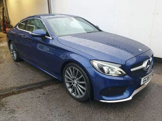 2016 mercedes-benz c-class 2.1d c220d amg line (170ps) (start/stop) coupe 2d 9g-tronic plus