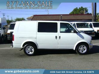 05 chevy astro cargo work van utility service truck ex-city v6 low miles!