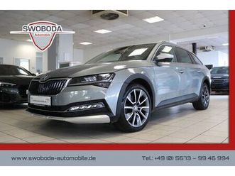 skoda superb combi scout pano memory matrix virtual