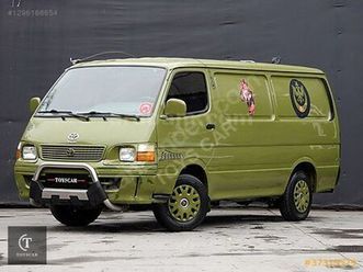 galeriden toyota hi-ace 2.4 d 2000 model i̇stanbul 286.000 km yeşil - 37319579 | arabam.com