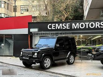 galeriden mercedes - benz g 230 ge 1986 model i̇stanbul 285.000 km siyah - 37784225 | arabam.com