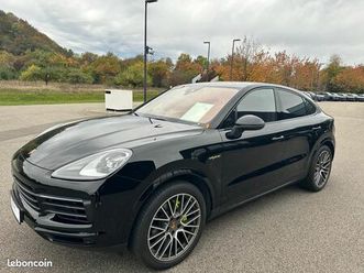 porche cayenne coupé e-hybrid rechargeable platinium édition état impeccable 22000 kms carnet entretien chez porsche
