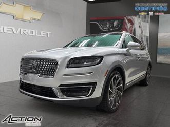 2019 lincoln nautilus lincoln nautilus luxe, confort et technologie