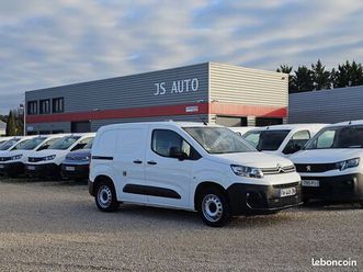 citroen berlingo van m 1000kg bluehdi 100 driver gps carplay camera 3 places