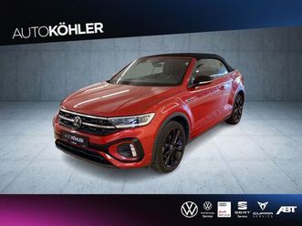 volkswagen t-roc cabriolet r-line - dsg - keyless - shz -