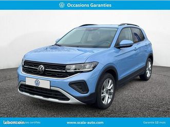 volkswagen t-cross 1.0 tsi 116 start/stop bvm6 vw edition