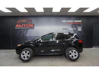 2014 acura rdx tech pkg v6 awd - cuir toit - gps navi - audio els
