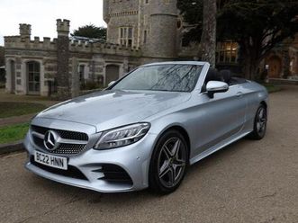 2022 mercedes-benz c-class 1.5 c200 amg line edition cabriolet 2d