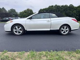 2005 toyota camry solara sle convertible