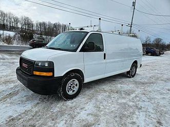 2018 gmc savana 2500 1wt heavy duty cargo van rwd 6.0l 8cyl 100k miles
