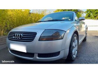 audi tt mk1 1.8 t 180 cabriolet/roadster très bon état origine france + options + configuration rare