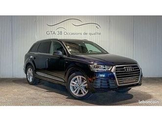 audi q7 3.0 v6 tdi 272ch clean diesel s line quattro tiptronic 7 places
