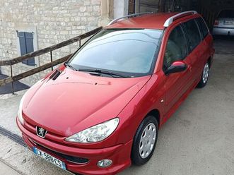 peugeot 206 sw 1.4i 75cv trendy ct ok 177mkms 2990
