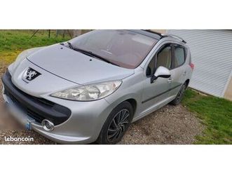 peugeot 207 sw break 1.6 hdi 90cv carte grise a jour
