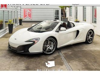 2015 mclaren 650s convertible