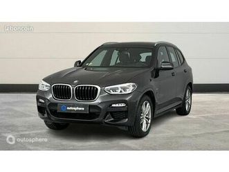 bmw x3 xdrive20da 190ch m sport euro6c