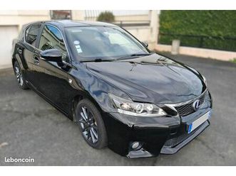 lexus ct 200h f-sport – hybride