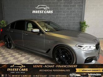 bmw serie 5 (g30) lci 530da x-drive 265ch m sport individual steptronic8 - 2eme main - garantie 6 mois minimum